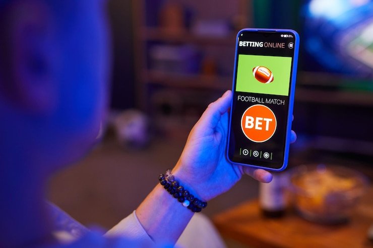 Studio dealer langsung di 1xbet app dengan multi-kamera dan dealer profesional
